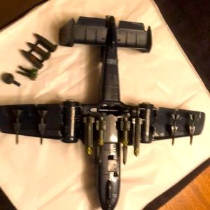 Vintage 1984 GI JOE Cobra Rattler Plane